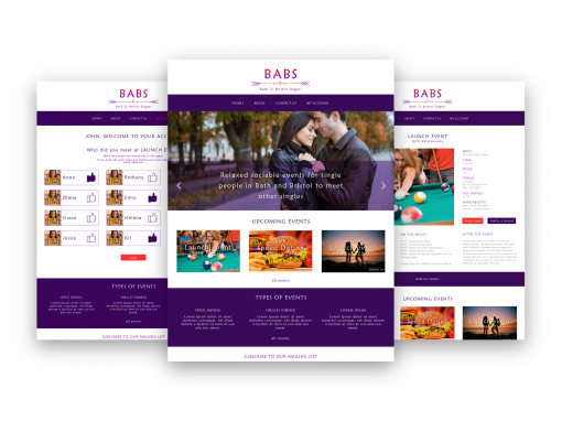 BABS – Brand, Website, Emails and Flyers